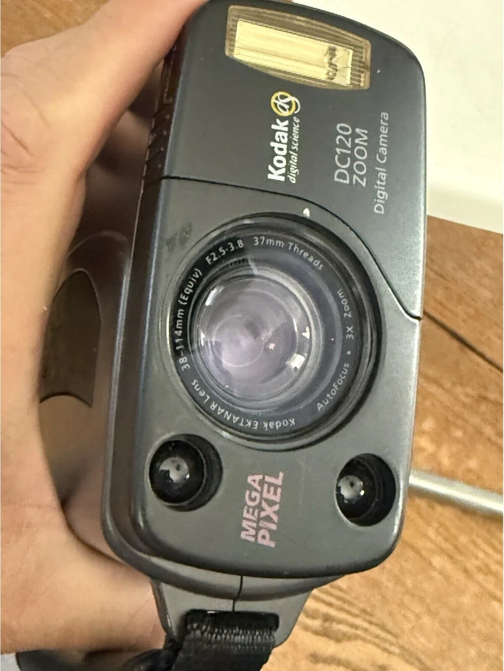 Vtg Kodak Digital Science DC120 Zoom Digital Camera Japan , Working , No Memory